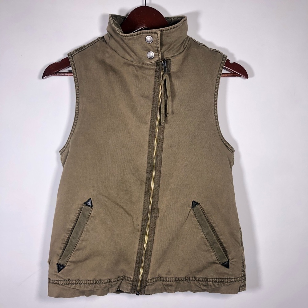 ANTHROPOLOGIE Marrakech Sherpa Lined Vest - Picture 11 of 16